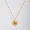 Collar oro 7 Chakras amatista
