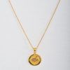 Collar oro GodEye Citrino