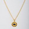 Collar oro GodEye Lapis Lázuli