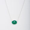 Collar Hellen con Onix Verde
