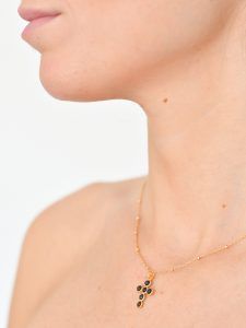 Collar oro Ros Iolite