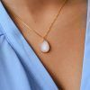 collar druzzy piedra natural modelo