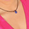 Collar espinela con lapis lázuli