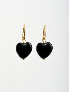 Pendientes corazón aro