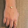 Pulsera con diamante Polki